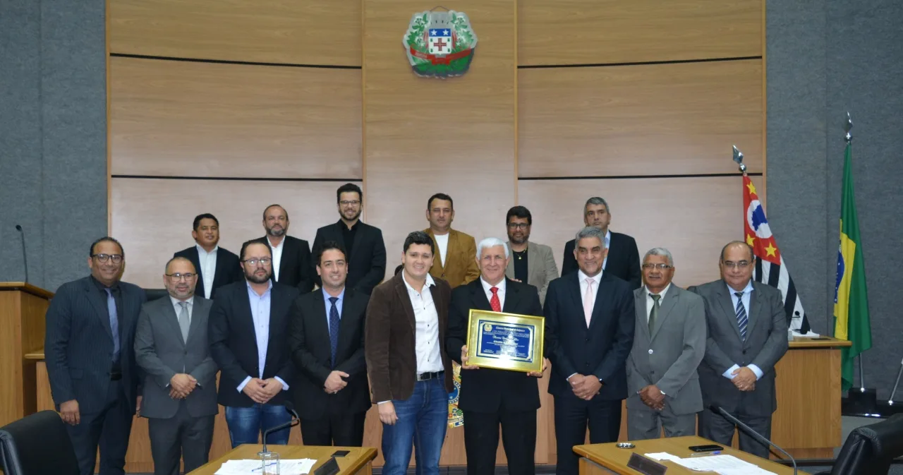 Ex- Prefeito Messias recebe título de cidadão Cajamarense