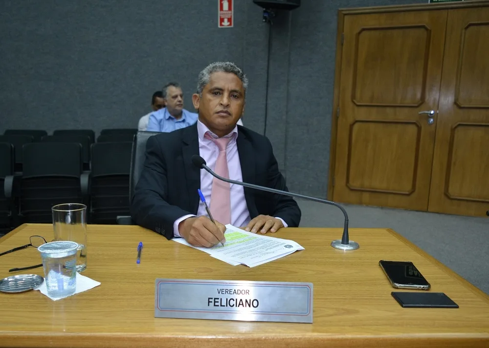 Vereador Feliciano teve dois Projetos de Lei aprovados