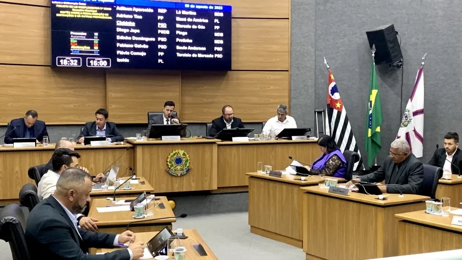 Câmara Municipal realiza nesta quarta-feira (13) a décima terceira sessão ordinária