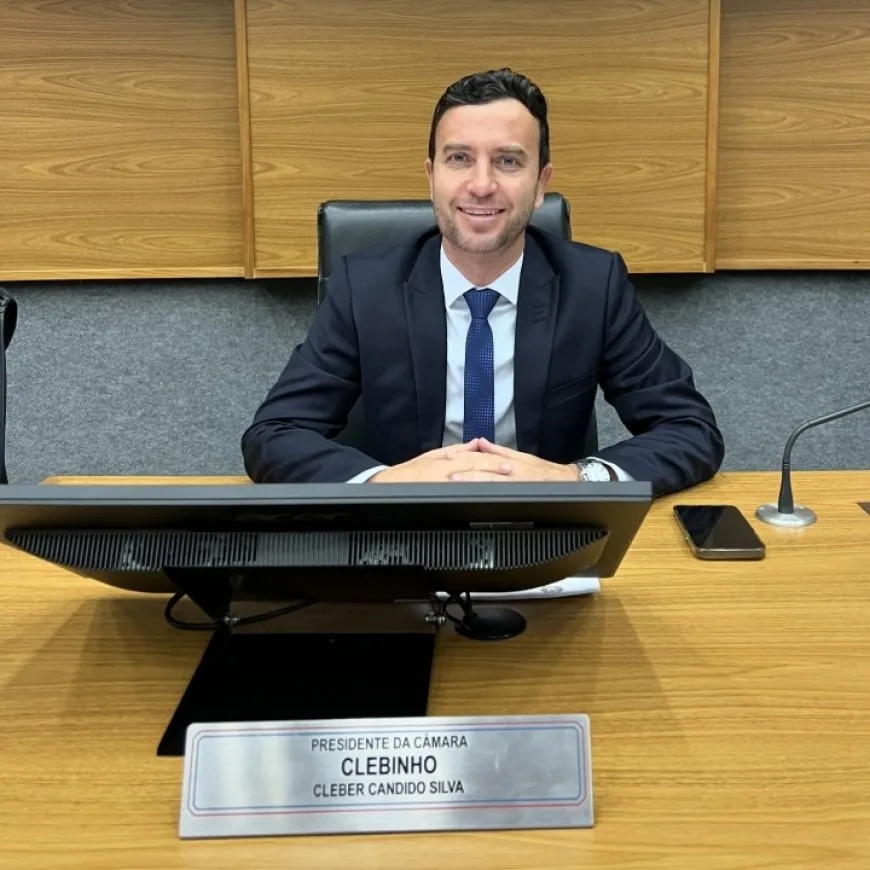 Clebinho solicita estudo para reforma e modernização do Ginásio de Esportes de Jordanésia